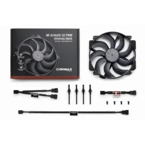 noctua-nf-a14x25r-g2-pwm-next-gen-140mm-fan-black 3