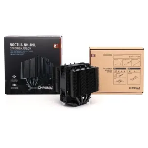 Noctua NH-D9L Chromax Compact 92mm Dual Tower Cooler Black