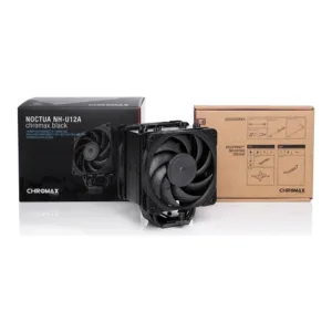 noctua-nh-u12a-high-end-120mm-single-tower-cpu-cooler-black 1