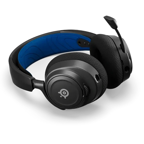 SteelSeries Arctis Nova 7P Wireless Gaming Headset Black, 2.4GHz and Bluetooth, 38-hour battery life with USB-C fast charging