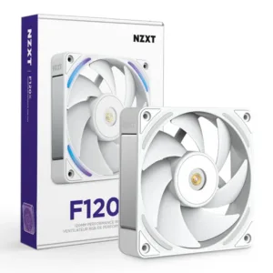 NZXT F120X RGB 120 mm Performance Cooler Fan White