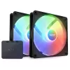 nzxt-f140-rgb-core-twin-pack-hub-mounted-case-fan-black-2