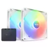 nzxt-f140-rgb-core-twin-pack-hub-mounted-case-fan-white-2