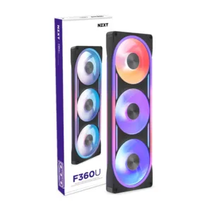 NZXT F360U 360mm Ultra RGB Cooler Fan Black