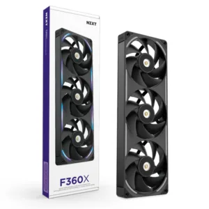 NZXT F360X RGB 360mm Performance Single-Frame Cooler Fan Black