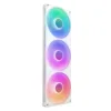 NZXT F420 RGB Core 420mm Single-Frame Cooler Fan Unit White