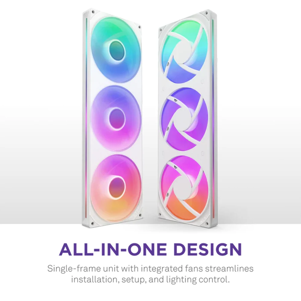nzxt-f420-rgb-core-420mm-single-frame-cooler-fan-unit-white 2 nzxt-f420-rgb-core-420mm-single-frame-cooler-fan-unit-white 2
