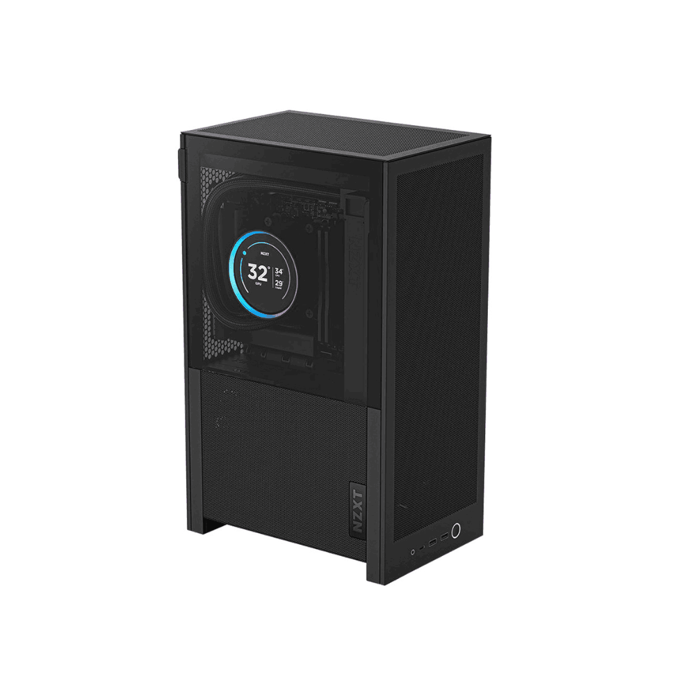 nzxt-h2-flow-mini-itx-airflow-pc-case-black NZXT H2 Flow Mini-ITX Airflow PC Case