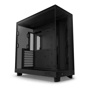 nzxt-h6-flow-rgb-fans-compact-dual-chamber-mid-tower-airflow-pc-case-black 2