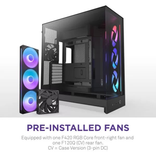 nzxt-h9-flow-rgb-2025-dual-chamber-atx-mid-tower-pc-case-black 1