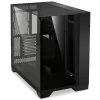 Lian Li O11 Vision Dual-Chamber ATX PC Case Black, 6+1 Expansion Slot, 3 Sides of Glass, 3 Spaces for Radiators, 5 Drive Capacity