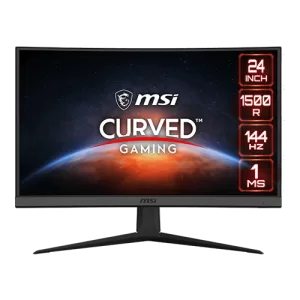 MSI Optix G24C6 Gaming Monitor Curved front view