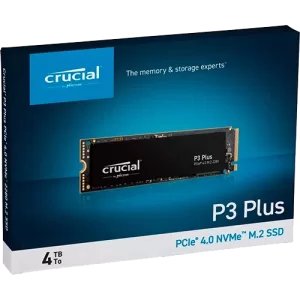 Crucial P3 Plus 4TB NVMe Internal SSD