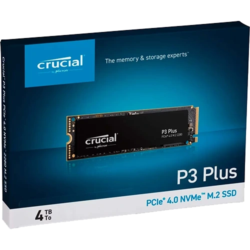 Crucial P3 Plus 4TB NVMe Internal SSD