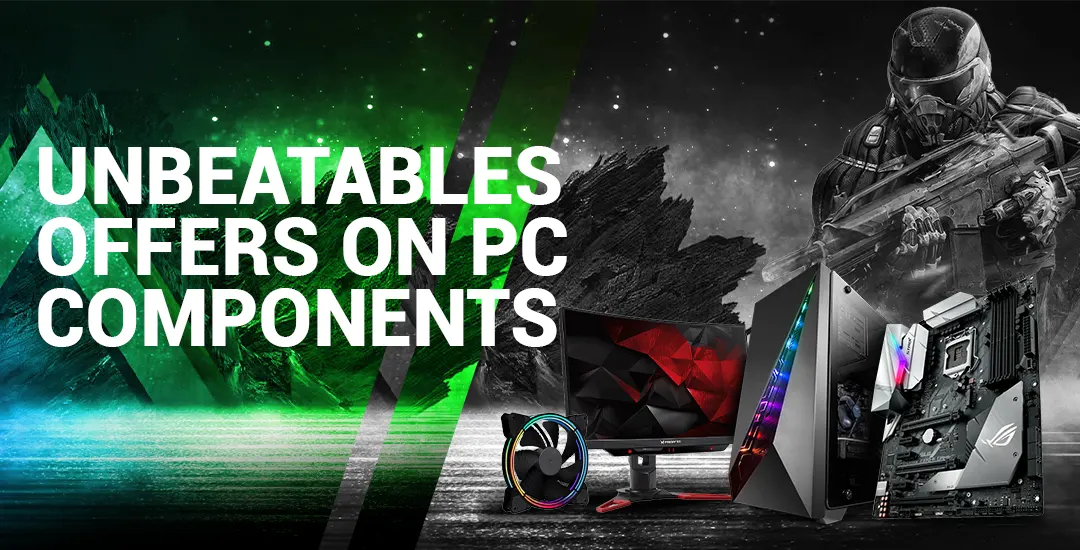 Gaming PC Components Banner