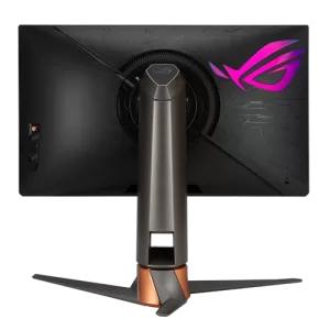 Back view with RGB ROG Logo of ROG Swift PG259QN Gaming Monitor