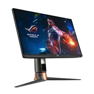 ROG Swift PG259QN Gaming Monitor with ergonomic stand