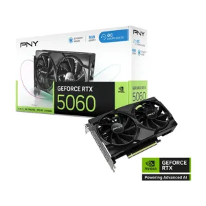 PNY GeForce RTX 5060 Overclocked Dual Fan Graphics Card