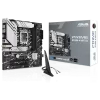 ASUS PRIME B760M-A WIFI D4 LGA1700 Micro-ATX PC Motherboard close to the box and anteena