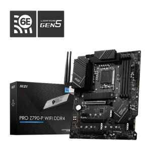 MSI PRO Z790-P WIFI DDR4 Motherboard close to the box view