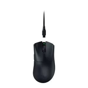 razer-deathadder-v4-pro-black-optical-wireless-gaming-mouse 1