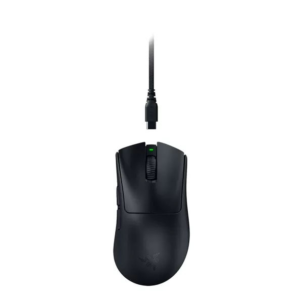 razer-deathadder-v4-pro-black-optical-wireless-gaming-mouse 1