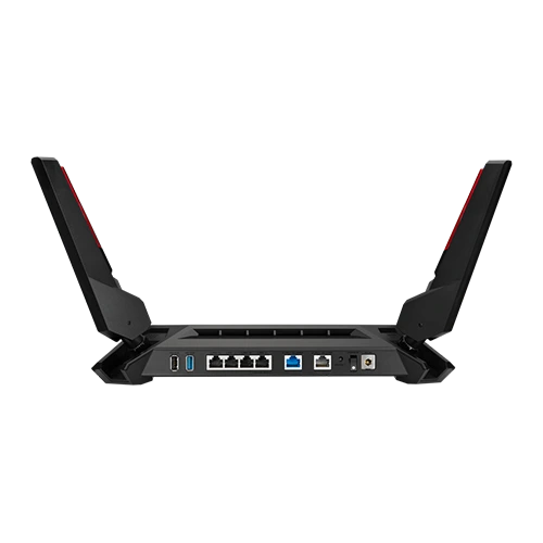 ROG GT-AX6000 Dual-Band WiFi 6 Gaming Router back view
