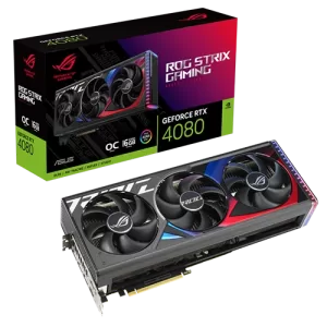 40 Series ROG Strix GeForce RTX4080 16GB GDDR6X OC Edition Close to the box