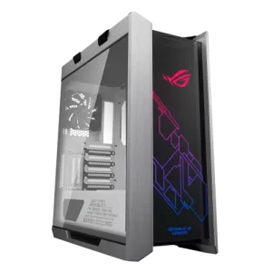 Asus ROG Strix Helios GX601 White RGB PC Case, Mid Tower ATX/EATX, 190mm Max CPU Cooler Height, 420mm Radiator Support, Aura Sync, USB 3.1 Front Panel, Removable Dust Filter