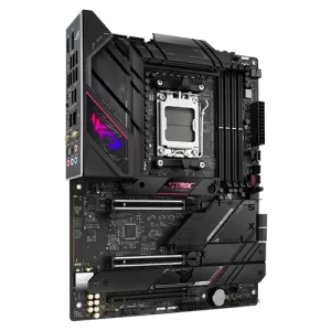 ROG Strix B650E-E Gaming WiFi Motherboard side view