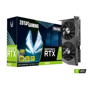 ZOTAC GeForce RTX 3050 Twin Edge 8GB GDDR6 Graphics Card