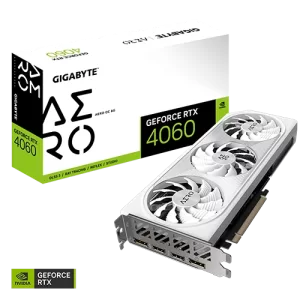 Gigabyte GeForce RTX 4060 AERO OC 8G GDDR6 Graphics Card