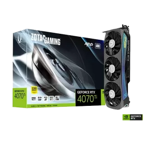 ZOTAC GAMING GeForce RTX 4070 Ti AMP AIRO 12GB GDDR6X Graphics Card