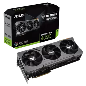 Tuf Gaming GeForce RTX4090-24GB GDDR6X Graphics Card Close to the box view