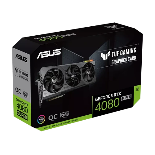 Asus Tuf Gaming GeForce RTX 4080 Super Graphics Card, 16GB GDDR6X 256-bit Memory Interface, 10240 CUDA Core, 23 Gbps Memory Speed, 3.65 slots