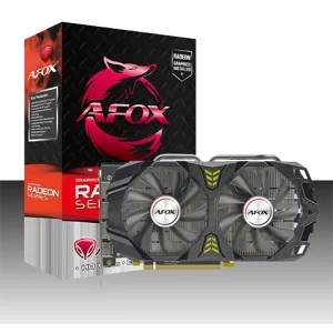 AFOX Radeon RX580 2048SP 8GB Graphics Card close to the box view