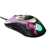 SteelSeries Sensei Ten Neon Rider Edition Gaming Mouse, mechanical switches, 18,000 CPI, 450 IPS, and 50G acceleration TrueMove Pro sensor and on-board memory