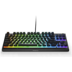 steelseries-apex-3-tkl-wired-membrane-gaming-keyboard-black 2