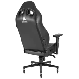 Back view of T2 ROAD WARRIOR Gaming Chair Black