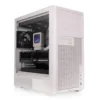 Thermaltake Retro 360 TG White Mid Tower Chassis PC Case