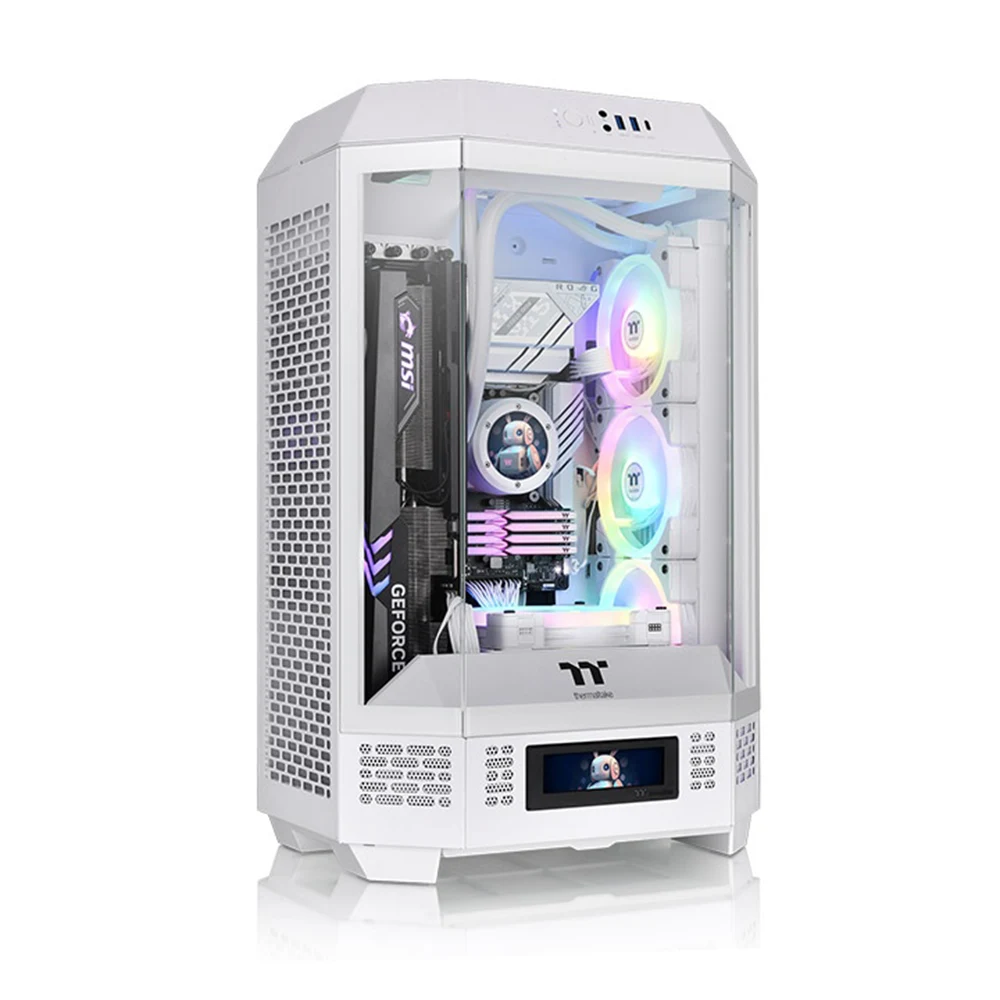 thermaltake-the-tower-300-snow-micro-tower-chassis-pc-case thermaltake-the-tower-300-snow-micro-tower-chassis-pc-case