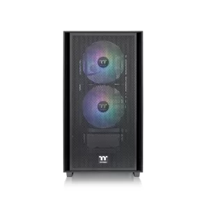 thermaltake-versa-h16-tg-argb-micro-tower-chassis-pc-case-black 1