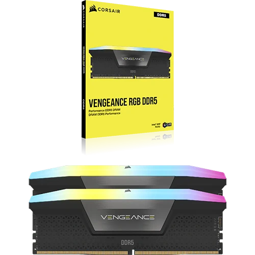 Corsair VENGEANCE RGB 32GB DRAM 7000MHz C34 Memory Kit with box view