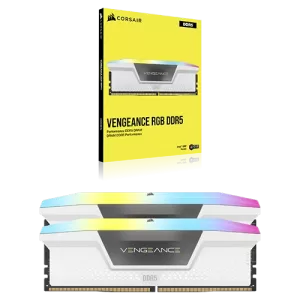 Corsair Vengeance RGB 32GB Memory Kit White Close to the box