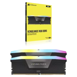 Corsair VENGEANCE RGB 48GB C40 Memory Kit with box view