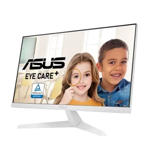 Eye care with white color of ASUS VY249HE-W 23.8-inch 1080P Monitor