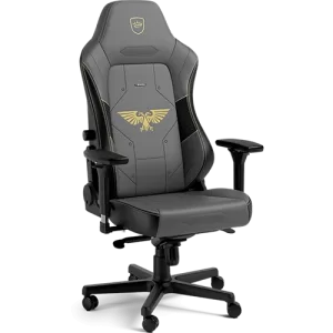 Noblechairs Hero Warhammer 40K Edition Gaming Chair, Crafted with vegan PU leather, adjustable lumbar support