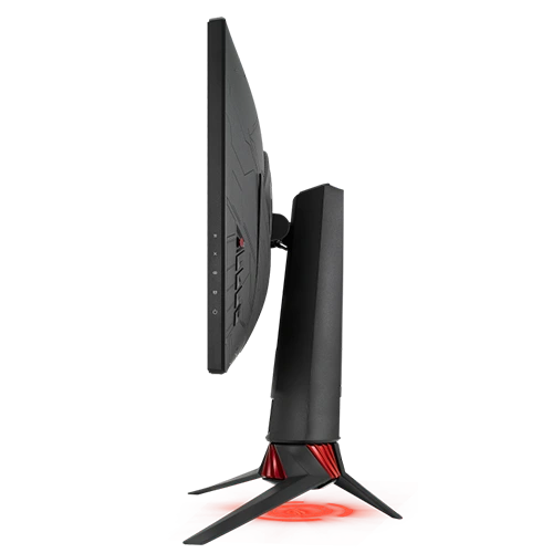 ROG Strix XG258Q 24.5-inch Side view with Power on Off Button and Brightness Control