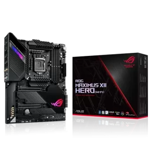 Asus ROG MAXIMUS XII HERO (WI-FI) ATX Motherboard Close to the box