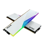 XPG 32GB Lancer RGB DDR5 5200 MHz UDIMM Memory White Kit